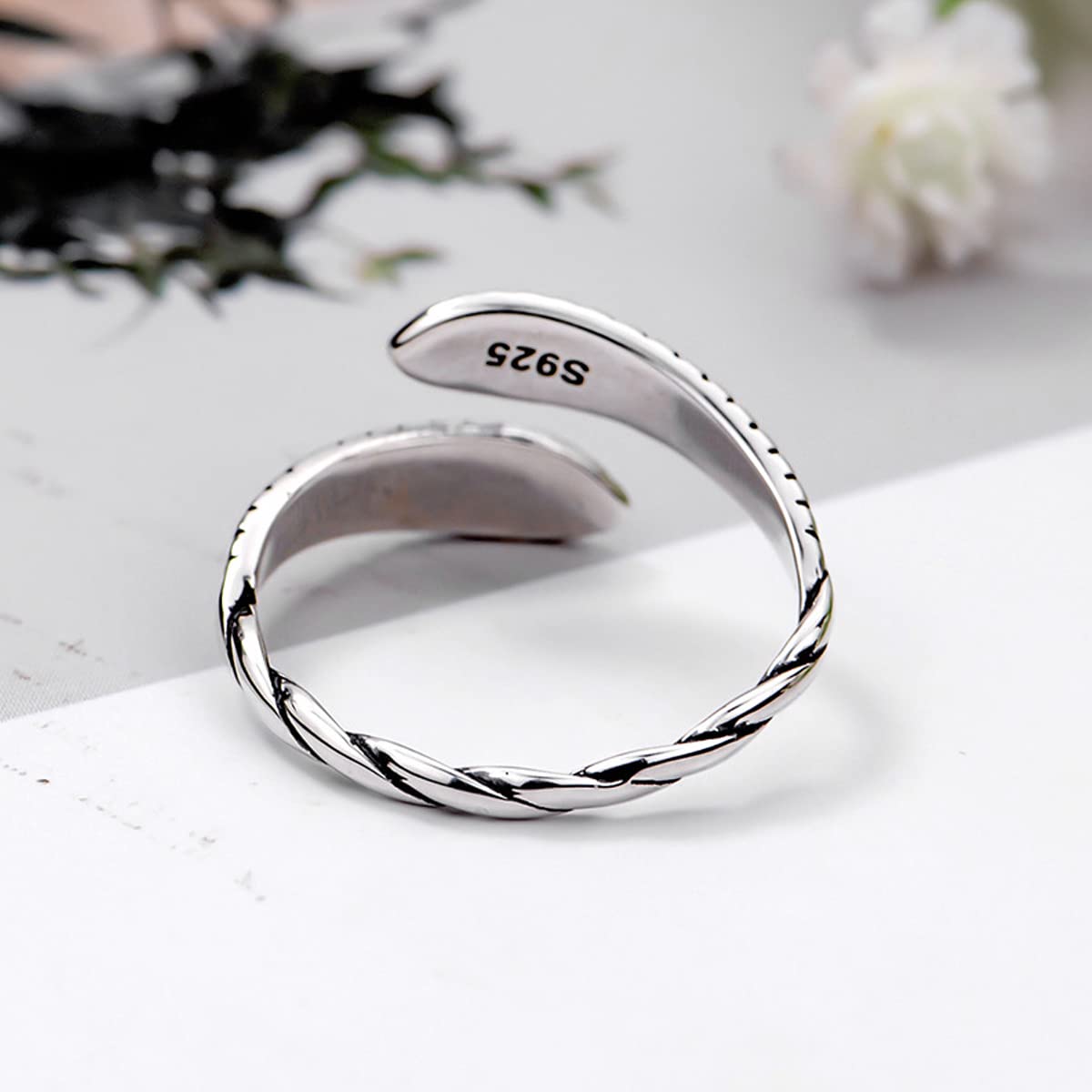 Buy quality 92.5 Sterling Silver Moving Star Ring For Women in Ahmedabad